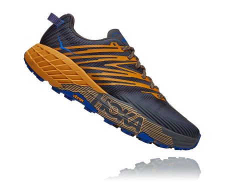 Hoka One One Speedgoat 4 - Sapatos De Caminhada Homem Douradas Amarelas | PT-D2c3ALG